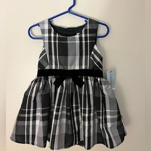 NWT Cat & Jack plaid dress for toddler, size 3T